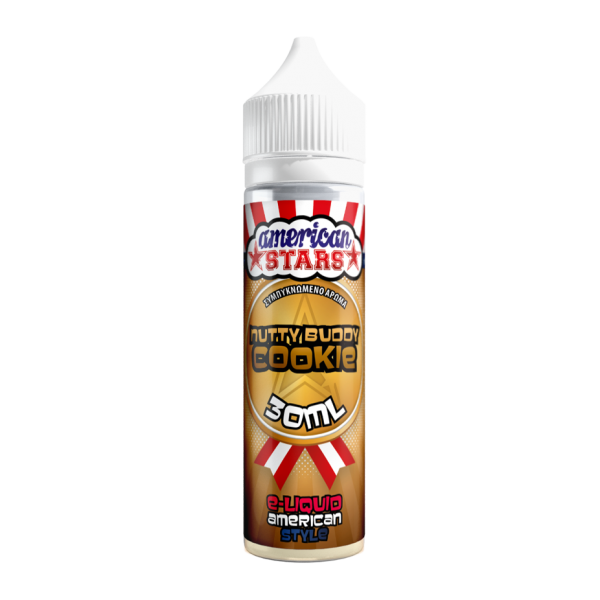 AMERICAN STARS NUTTY BUDDY COOKIE FLAVOUR SHOT 60ML